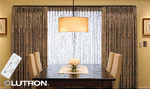 路創(chuàng)電動窗簾-平開簾 路創(chuàng)電動窗簾-平開簾