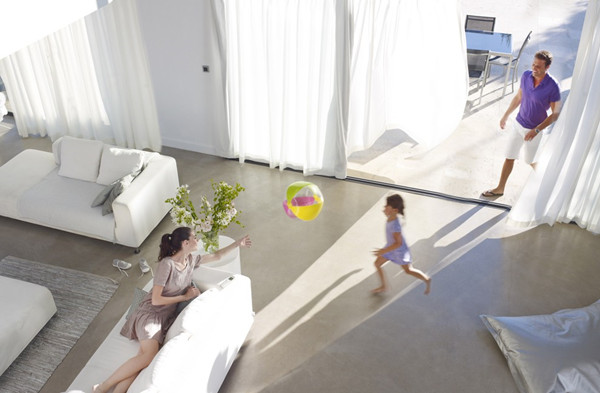 尚飛電動(dòng)窗簾電機(jī)（開合簾系統(tǒng)）優(yōu)點(diǎn)